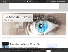 Tablet Screenshot of lesdifferentslitanies.over-blog.com
