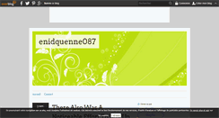 Desktop Screenshot of enidquenne087.over-blog.com