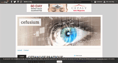 Desktop Screenshot of cefusium.over-blog.fr