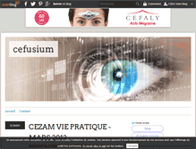 Tablet Screenshot of cefusium.over-blog.fr