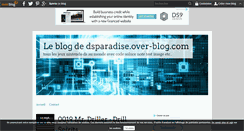 Desktop Screenshot of dsparadise.over-blog.com