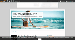 Desktop Screenshot of elevageluna.over-blog.com
