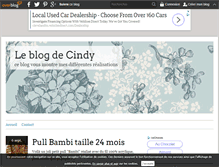 Tablet Screenshot of desfraisesauchocolat.over-blog.fr