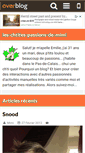 Mobile Screenshot of les-chtites-passions-de-mimi.over-blog.com