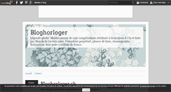 Desktop Screenshot of bloghorloger.over-blog.com