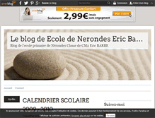 Tablet Screenshot of ecole.nerondes.over-blog.fr
