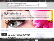 Tablet Screenshot of diamandore.over-blog.com