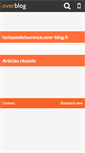 Mobile Screenshot of laclassedelaurence.over-blog.fr