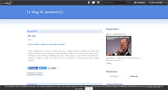 Desktop Screenshot of passions73.over-blog.com