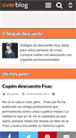 Mobile Screenshot of descuento.over-blog.es