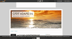 Desktop Screenshot of cfdt-adapei64.over-blog.com