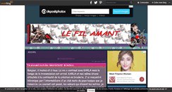 Desktop Screenshot of le-fil-amant.over-blog.com