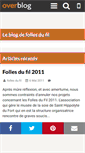 Mobile Screenshot of follesdufil.over-blog.com