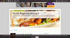 Desktop Screenshot of facileamanger.over-blog.com