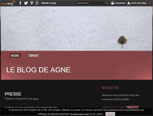 Tablet Screenshot of agnephoto.over-blog.com