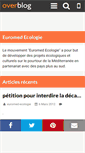 Mobile Screenshot of euromed-ecologie.over-blog.com