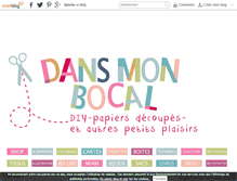 Tablet Screenshot of dans-mon-bocal.over-blog.com