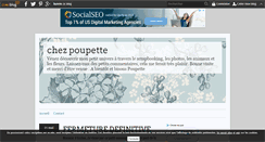 Desktop Screenshot of chezpoupette.com.over-blog.com