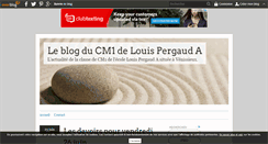 Desktop Screenshot of cm1pergaud.over-blog.com