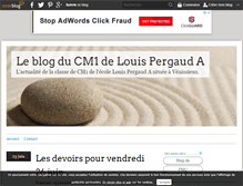 Tablet Screenshot of cm1pergaud.over-blog.com