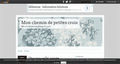 Desktop Screenshot of monchemindepetitescroix.over-blog.com