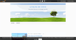 Desktop Screenshot of leblogdecoco.over-blog.com