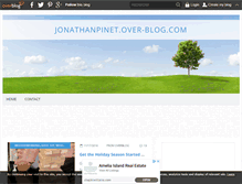 Tablet Screenshot of jonathanpinet.over-blog.com