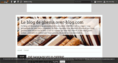 Desktop Screenshot of ghenis.over-blog.com