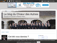 Tablet Screenshot of choeurdesaulnes.over-blog.com