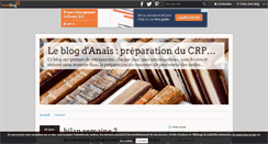 Desktop Screenshot of leblogdanais.over-blog.com