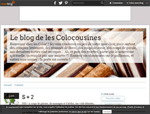 Tablet Screenshot of les-colocousines.over-blog.com