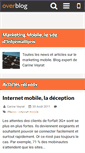Mobile Screenshot of mmarketing.over-blog.com