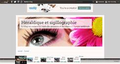Desktop Screenshot of heraldique-sigillographie.over-blog.fr