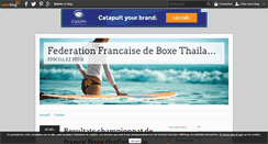Desktop Screenshot of championship-thaiboxen2.over-blog.com