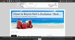 Desktop Screenshot of guadeloupelerayonvert.over-blog.com