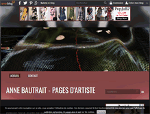 Tablet Screenshot of anne.bautrait.over-blog.com