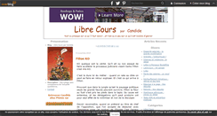 Desktop Screenshot of librecours.over-blog.com