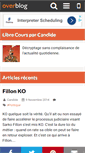 Mobile Screenshot of librecours.over-blog.com