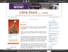 Tablet Screenshot of librecours.over-blog.com