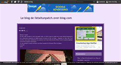 Desktop Screenshot of iletaitunpatch.over-blog.com