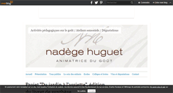 Desktop Screenshot of nadege-huguet-animatrice-du-gout.over-blog.com