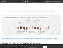 Tablet Screenshot of nadege-huguet-animatrice-du-gout.over-blog.com