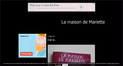 Desktop Screenshot of la-maison-de-mariette.over-blog.com