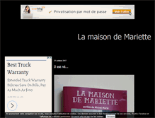Tablet Screenshot of la-maison-de-mariette.over-blog.com
