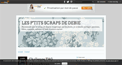 Desktop Screenshot of lescrapdedebie.over-blog.com