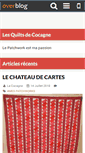 Mobile Screenshot of les-quilts-de-cocagne.over-blog.com