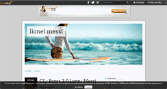 Desktop Screenshot of lionel.messi.over-blog.com