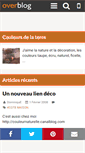 Mobile Screenshot of couleursdelaterre.over-blog.com