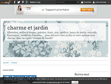 Tablet Screenshot of charme-et-jardin.over-blog.com