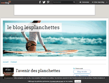 Tablet Screenshot of lesplanchettes.over-blog.com